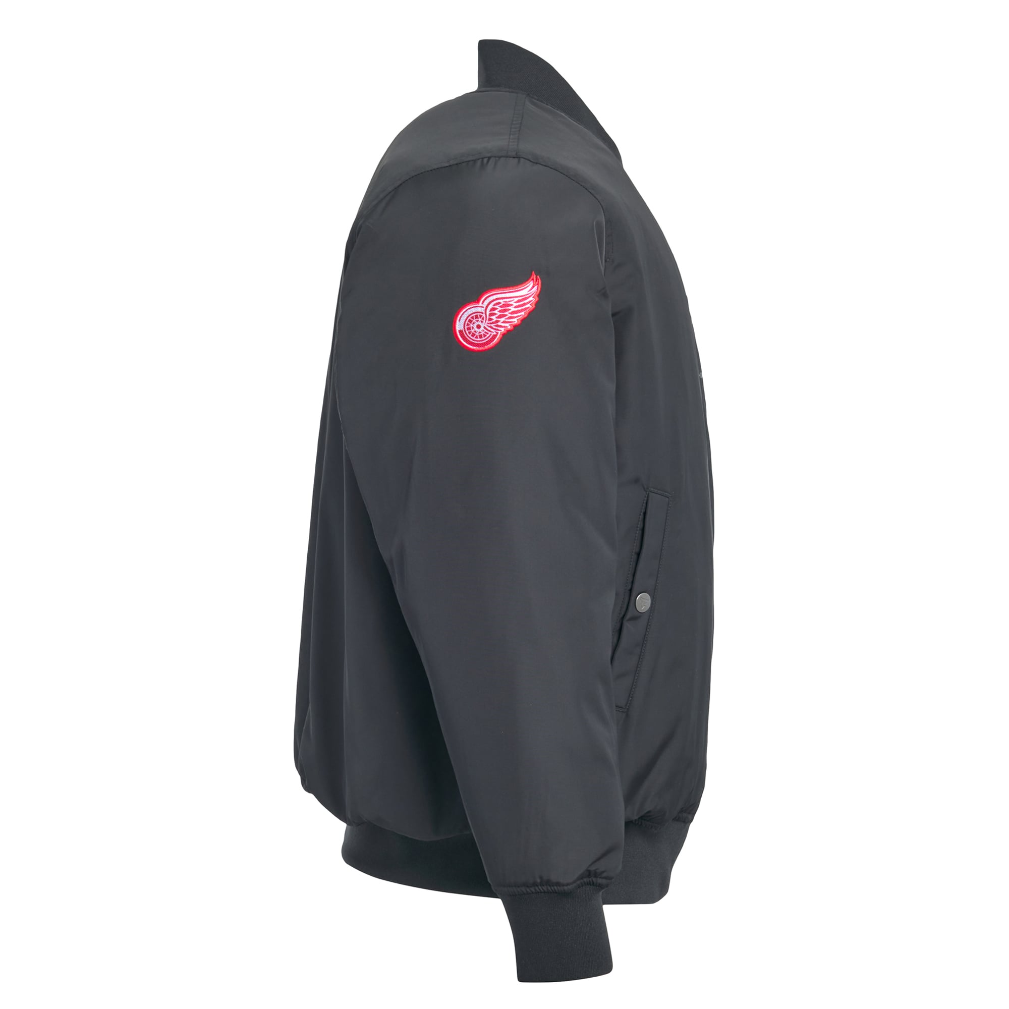 Veste bomber réversible zippée pour homme FE Steve Yzerman rouge/noir des Red Wings de Détroit